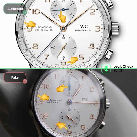 how to spot fake iwc big pilot|authenticity check iwc watch.